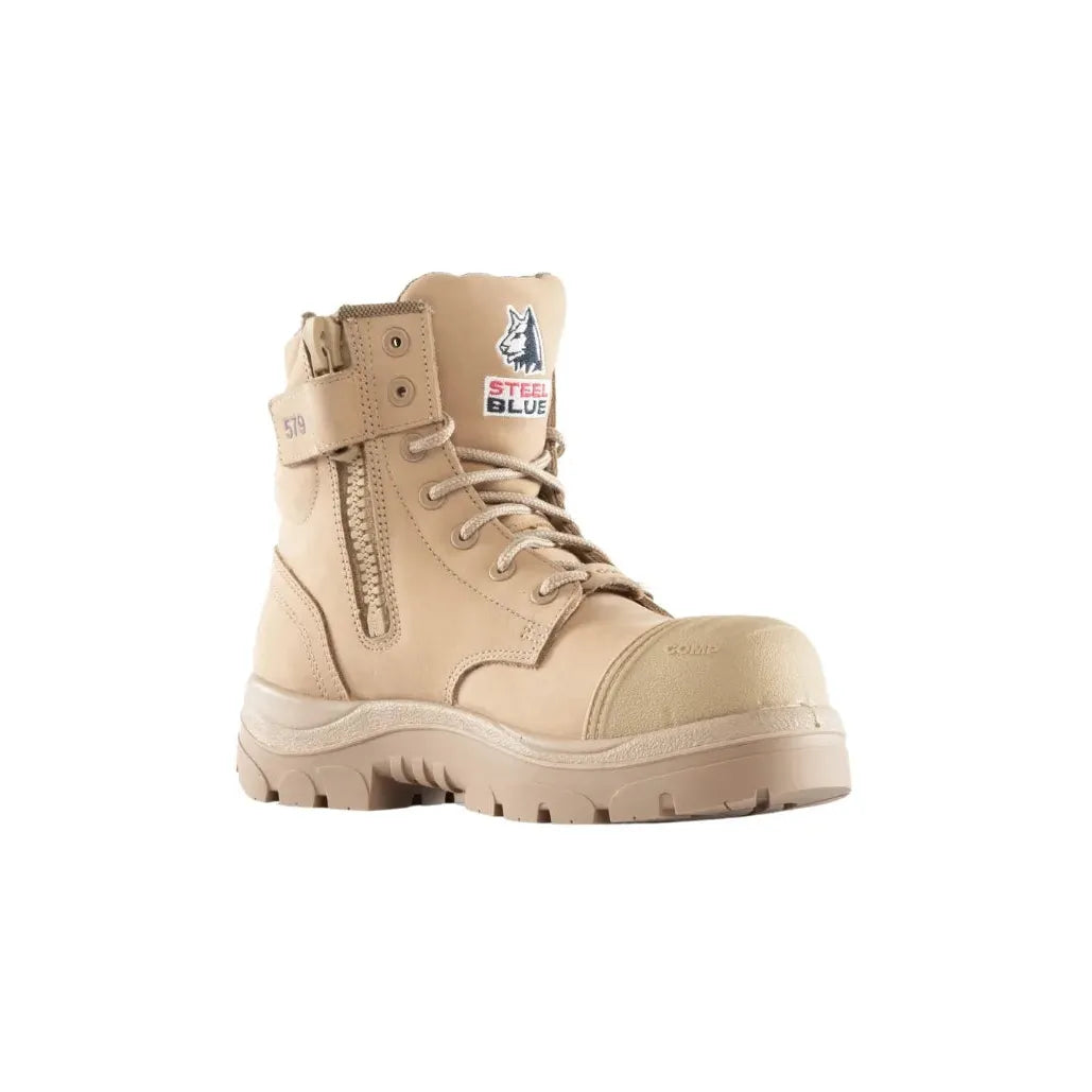 Steel Blue 518579 Ladies Argyle Zip Scuff Cap Composite Safety Boot