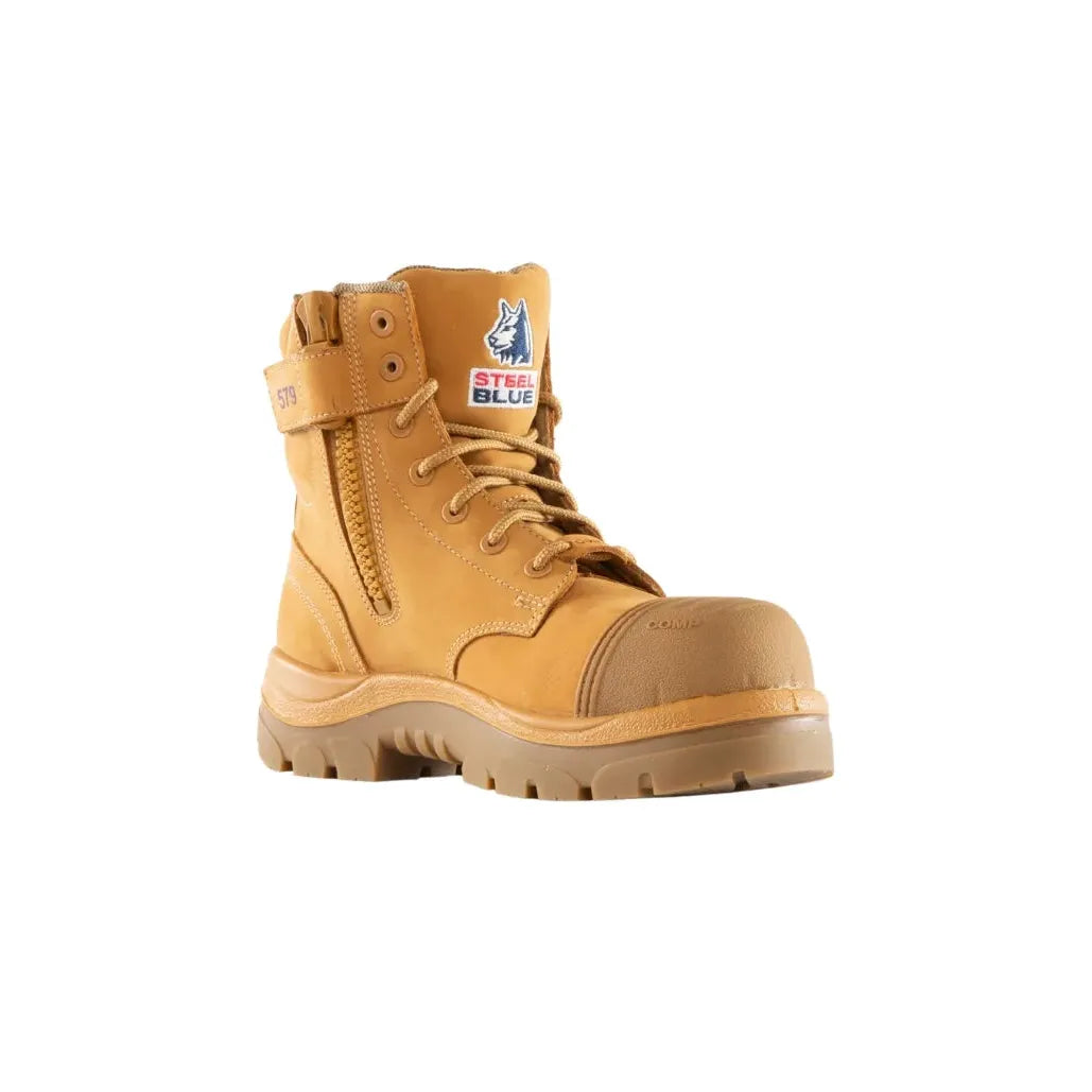 Steel Blue 518579 Ladies Argyle Zip Scuff Cap Composite Safety Boot