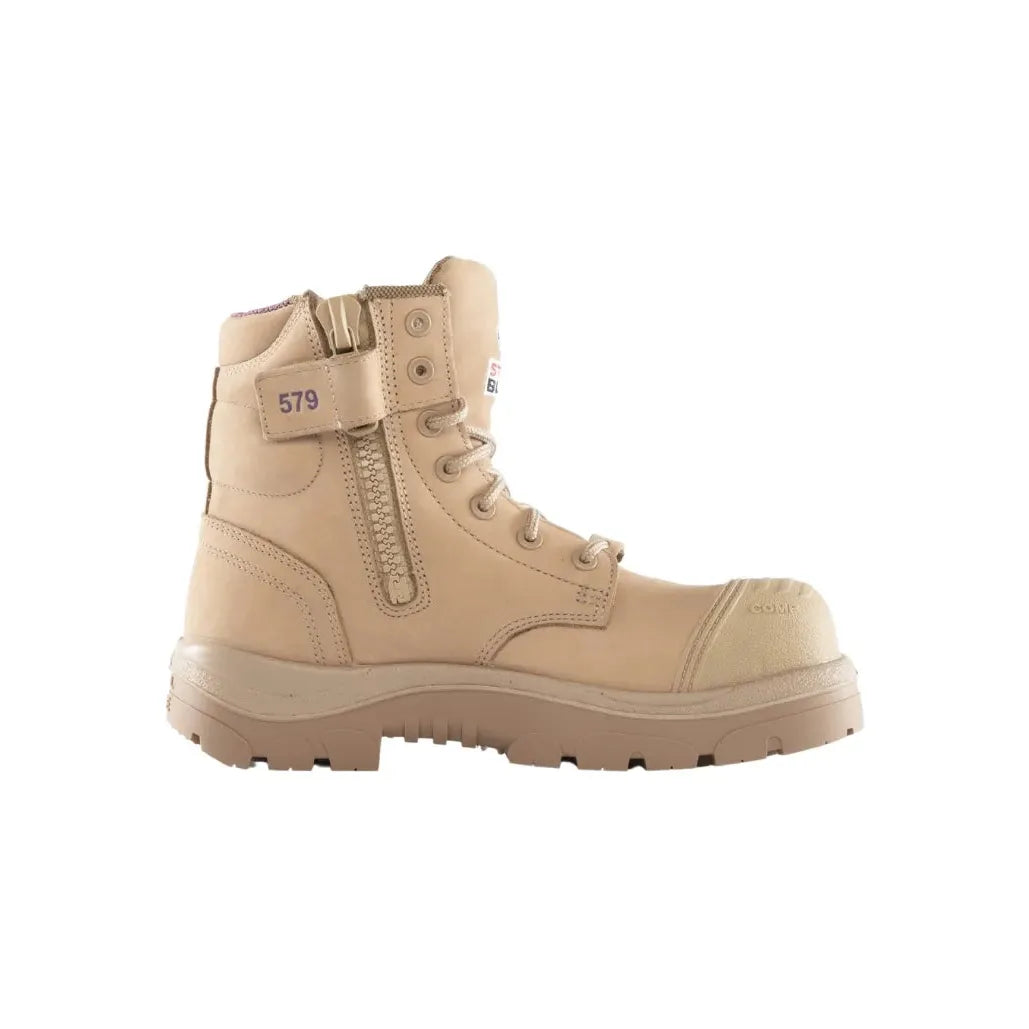Steel Blue 518579 Ladies Argyle Zip Scuff Cap Composite Safety Boot
